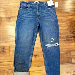 NWT Abercrombie and Fitch mom Jean
